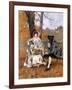 The Rendez-Vous-Emile August Pinchart-Framed Giclee Print