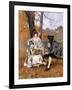 The Rendez-Vous-Emile August Pinchart-Framed Giclee Print