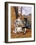 The Rendez-Vous-Emile August Pinchart-Framed Giclee Print