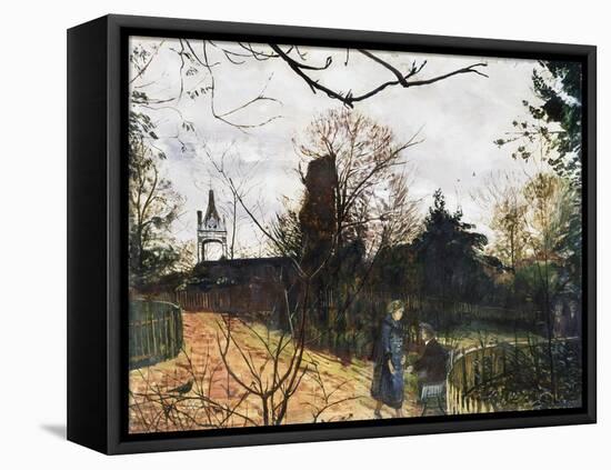 The Rendezvous-Carel Weight-Framed Stretched Canvas