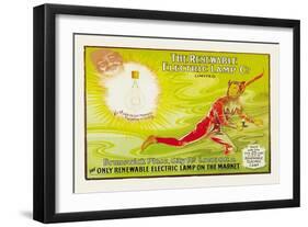 The Renewable Electric Lamp Company Ltd.-null-Framed Art Print