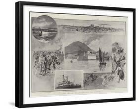 The Renewed Conflict in Crete-Henry Charles Seppings Wright-Framed Giclee Print