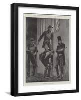 The Renewed Lawlessness in Ireland-Richard Caton Woodville II-Framed Giclee Print