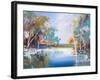 The Renmark Creek-Craig Trewin Penny-Framed Art Print