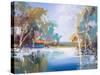 The Renmark Creek-Craig Trewin Penny-Stretched Canvas