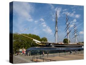 The Renovated Cutty Sark, Greenwich, London, England, United Kingdom-Charles Bowman-Stretched Canvas