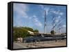 The Renovated Cutty Sark, Greenwich, London, England, United Kingdom-Charles Bowman-Framed Stretched Canvas