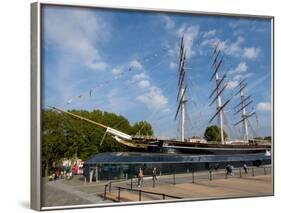 The Renovated Cutty Sark, Greenwich, London, England, United Kingdom-Charles Bowman-Framed Photographic Print