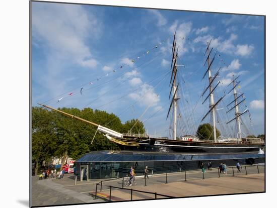 The Renovated Cutty Sark, Greenwich, London, England, United Kingdom-Charles Bowman-Mounted Photographic Print