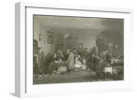 The Rent Day-Sir David Wilkie-Framed Giclee Print