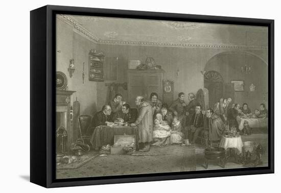 The Rent Day-Sir David Wilkie-Framed Stretched Canvas