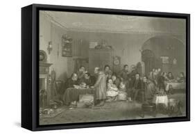 The Rent Day-Sir David Wilkie-Framed Stretched Canvas