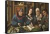 The Rent Receiver's Office, 1514-Jan Massys or Metsys-Framed Stretched Canvas