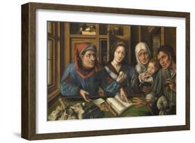 The Rent Receiver's Office, 1514-Jan Massys or Metsys-Framed Premium Giclee Print