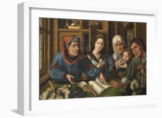 The Rent Receiver's Office, 1514-Jan Massys or Metsys-Framed Premium Giclee Print