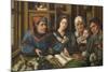 The Rent Receiver's Office, 1514-Jan Massys or Metsys-Mounted Giclee Print