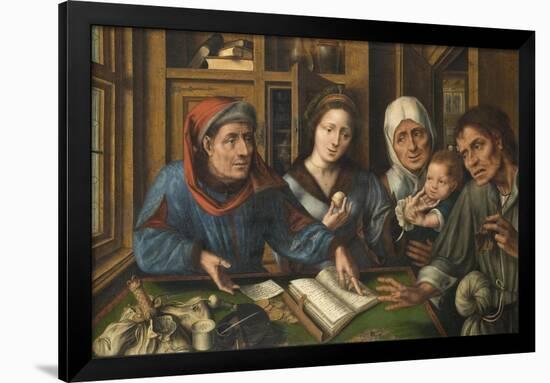 The Rent Receiver's Office, 1514-Jan Massys or Metsys-Framed Giclee Print