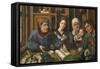 The Rent Receiver's Office, 1514-Jan Massys or Metsys-Framed Stretched Canvas