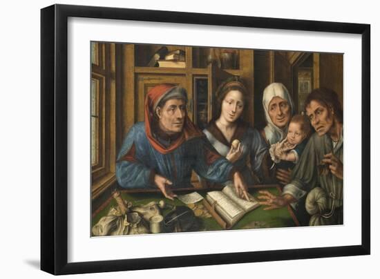 The Rent Receiver's Office, 1514-Jan Massys or Metsys-Framed Giclee Print