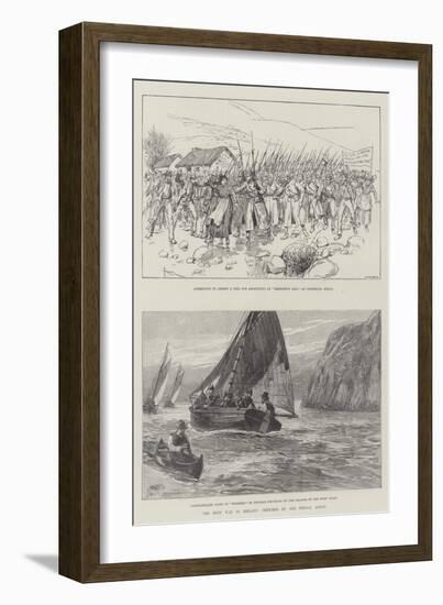 The Rent War in Ireland-Amedee Forestier-Framed Giclee Print