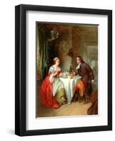 The Repast, 1788-Francis Phillip Stephanoff-Framed Giclee Print