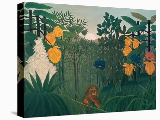 The Repast of the Lion, about 1907-Henri Rousseau-Stretched Canvas