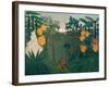 The Repast of the Lion, about 1907-Henri Rousseau-Framed Giclee Print