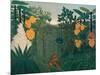 The Repast of the Lion, about 1907-Henri Rousseau-Mounted Giclee Print