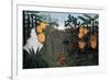 The Repast of the Lion, C1907-Henri Rousseau-Framed Giclee Print