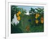 The Repast of the Lion-Henri Rousseau-Framed Art Print