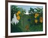 The Repast of the Lion-Henri Rousseau-Framed Art Print