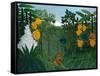 The Repast of the Lion-Henri Rousseau-Framed Stretched Canvas