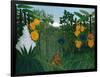 The Repast of the Lion-Henri Rousseau-Framed Art Print