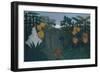 The Repast of the Lion-Henri JF Rousseau-Framed Giclee Print