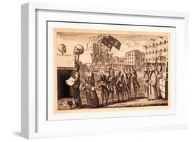The Repeal or the Funeral of Miss Ame=Stamp-null-Framed Giclee Print