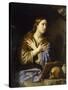 The Repentant Magdalen, 1648-Philippe De Champaigne-Stretched Canvas