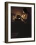 The Repentant Magdalen-Georges de La Tour-Framed Art Print