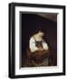 The Repentant Magdalene-Caravaggio-Framed Premium Giclee Print