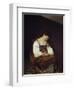 The Repentant Magdalene-Caravaggio-Framed Premium Giclee Print