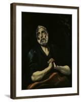 The Repentant Peter-El Greco-Framed Giclee Print