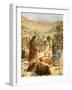 The report of the Spies, and remonstrance of Caleb - Bible-William Brassey Hole-Framed Giclee Print