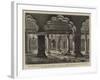 The Reported Capture of Nana Sahib, View of the Court at Cawnpore Where the Massacre Took Place-Henry William Brewer-Framed Giclee Print