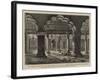 The Reported Capture of Nana Sahib, View of the Court at Cawnpore Where the Massacre Took Place-Henry William Brewer-Framed Giclee Print