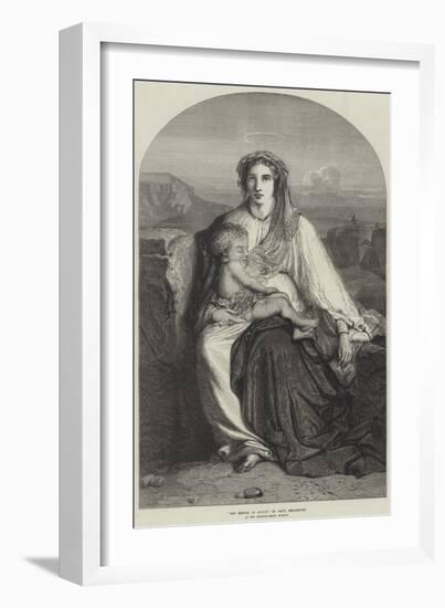 The Repose in Egypt-Hippolyte Delaroche-Framed Giclee Print