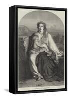 The Repose in Egypt-Hippolyte Delaroche-Framed Stretched Canvas