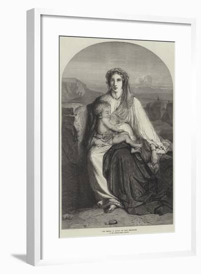 The Repose in Egypt-Hippolyte Delaroche-Framed Giclee Print