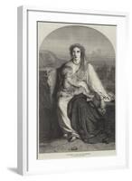 The Repose in Egypt-Hippolyte Delaroche-Framed Giclee Print