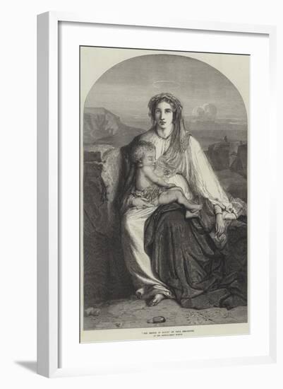 The Repose in Egypt-Hippolyte Delaroche-Framed Giclee Print