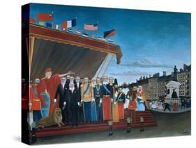 The Representatives of Foreign Powers Coming to Salute the Republic, 1907-Henri Rousseau-Stretched Canvas
