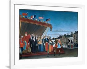 The Representatives of Foreign Powers Coming to Salute the Republic, 1907-Henri Rousseau-Framed Giclee Print